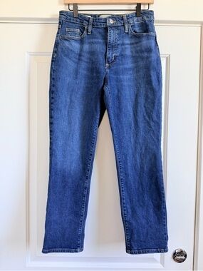Universal Thread Men's Straight Leg Jeans in Medium Blue Denim